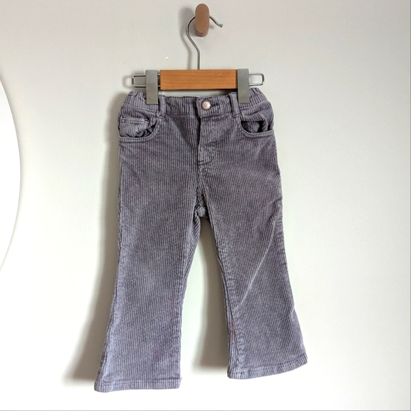 Zara baby Corduroy pants winter collection silver grey, 18-24 months - Picture 2 of 15
